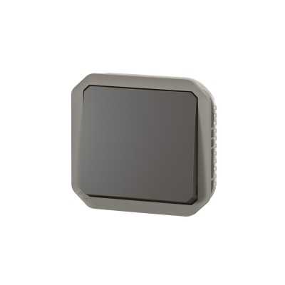 PLEXO ANTHRACITE VA ET VIENT 10A 250V IP55 IK08 - COMPOSABLE