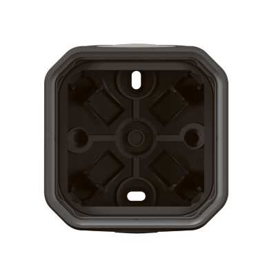 PLEXO ANTHRACITE BOITIER SAILLIE 1 POSTE - COMPOSABLE