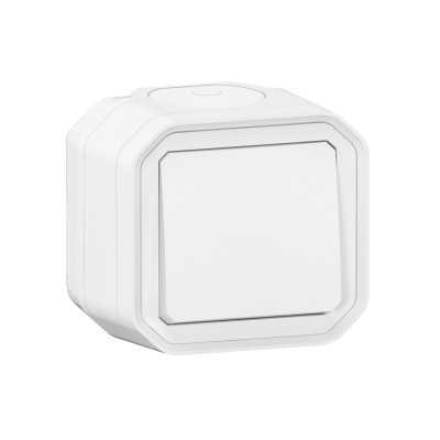 PLEXO BLANC VA ET VIENT 10A 250V IP55 IK08 - COMPLET SAILLIE