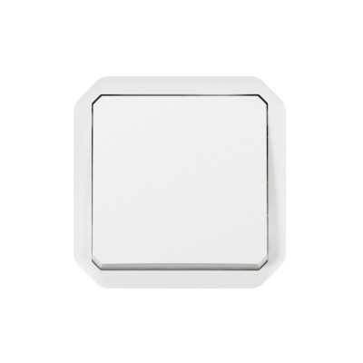 PLEXO BLANC VA ET VIENT 10A 250V IP55 IK08 - COMPOSABLE