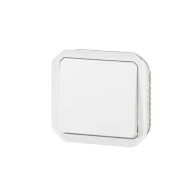PLEXO BLANC VA ET VIENT 10A 250V IP55 IK08 - COMPOSABLE