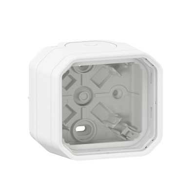 PLEXO BLANC BOITIER SAILLIE 1 POSTE - COMPOSABLE