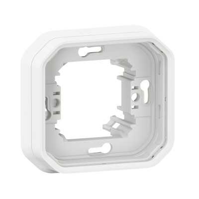 PLEXO BLANC SUPPORT ENCASTRE 1 POSTE - COMPOSABLE