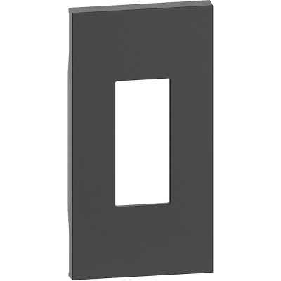 LIVING NOW NOIR PLASTRON RJ45 2 MODULES