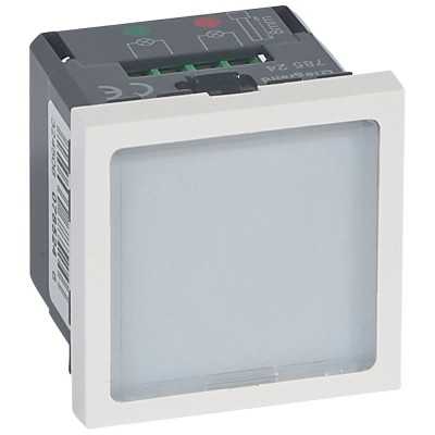 MOSAIC SIGNALETIQUE LED VERT/ROUGE CONFIGURABLE 230VAC