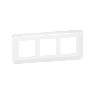 MOSAIC PLAQUE 3 x 2M BLANC HORIZONTAL ENTRAXE 57mm