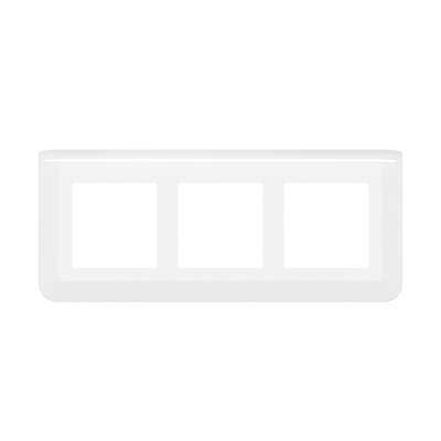 MOSAIC PLAQUE 3 x 2M BLANC HORIZONTAL ENTRAXE 57mm
