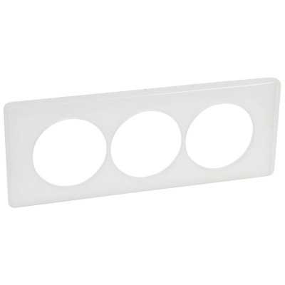 CELIANE BLANC PLAQUE 3P ENTRAXE 57mm