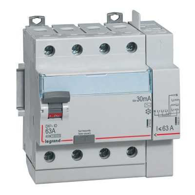 INTER DIFF DX³-ID 4P 40A 30MA TYPE AC (AR.HAUT VIS / DEP.HAUT AUTO)