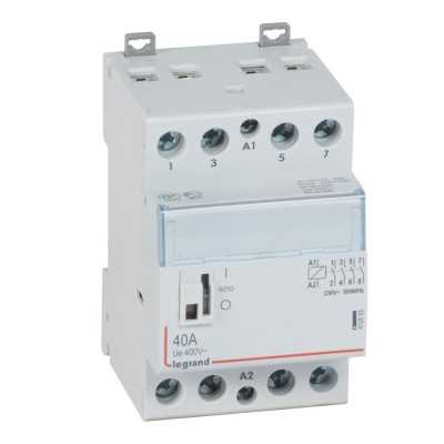 CONTACTEUR CX³-CT 230V 4F 40A MANETTE