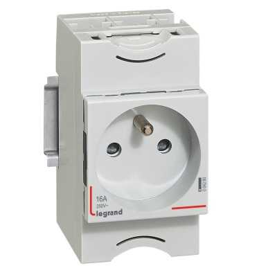 PRISE DE COURANT MODULAIRE LEGRAND 2P+T 16A 250V