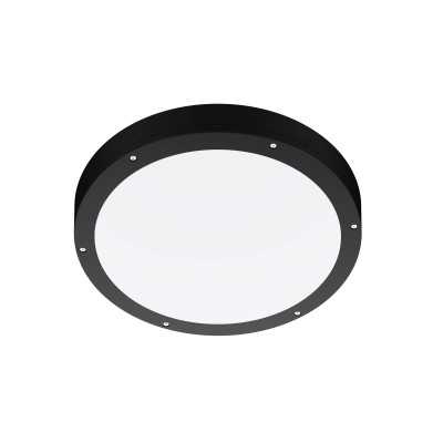 HUBLOT LED AL91 25W NOIR CIRCULAR 2420LM 3CCT Ø350*59MM IP65*