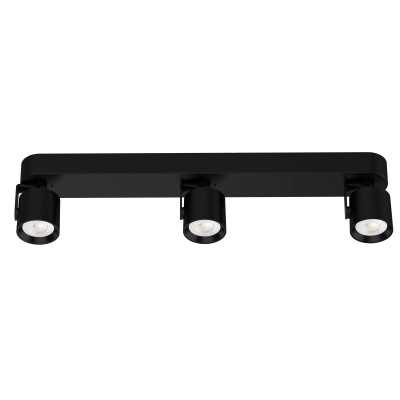 SPOT APPLIQUE DL313B NOIR 3x8W 3CCT 2600LM 45°***