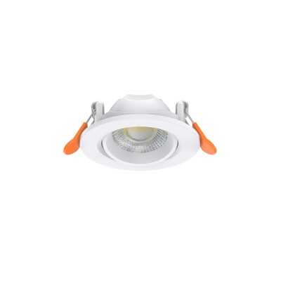 SPOT ENC.LED DL368 BLANC 6W 3CCT 680LM Ø85 60° DIMMABLE