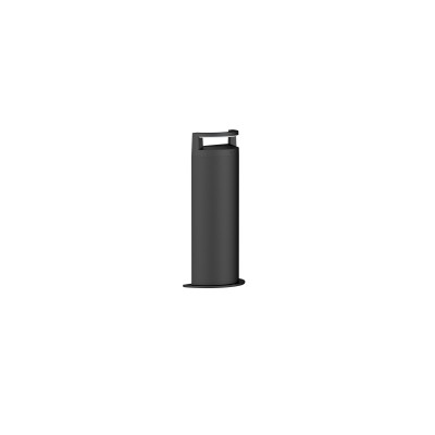 BORNE DE JARDIN LED NL08A NOIR 10W 530LM 3K IP65 IK08 H-500mm