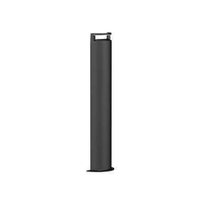 BORNE DE JARDIN LED NL08A NOIR 10W 530LM 4K IP65 IK08 H-500mm