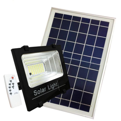 PROJ.LED SOLAIRE 200W 6000°K AVEC BRAS