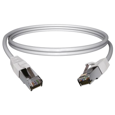 CORDON CAT 6A S/FTP 0,5m TRANXLAN LSZH