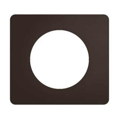 CELIANE NEW NOIR MAT PLAQUE 1 POSTE