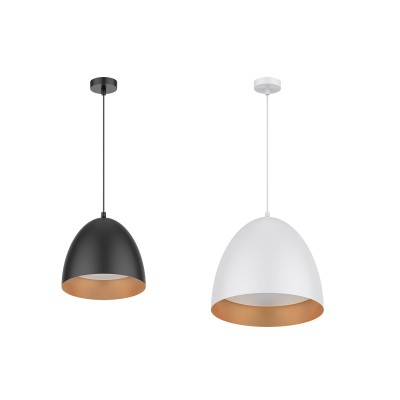 SUSPENSION LED PD175A BLANC/OR 25W 2050-2450LM 3K Ø400*345mm