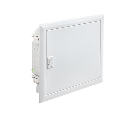 COFFRET ENCASTRE 1X14 GOLD PORTE TOLE BLANCHE - CLOISON CREUSE