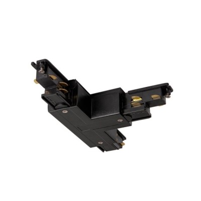 TRACK SYSTEM CONNECTEUR EN "T" GAUCHE NOIR