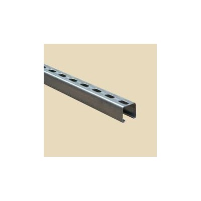 RAIL STRUT PERFORE 3 FACES 41x41x1.75 SZ (Longueur 3m)